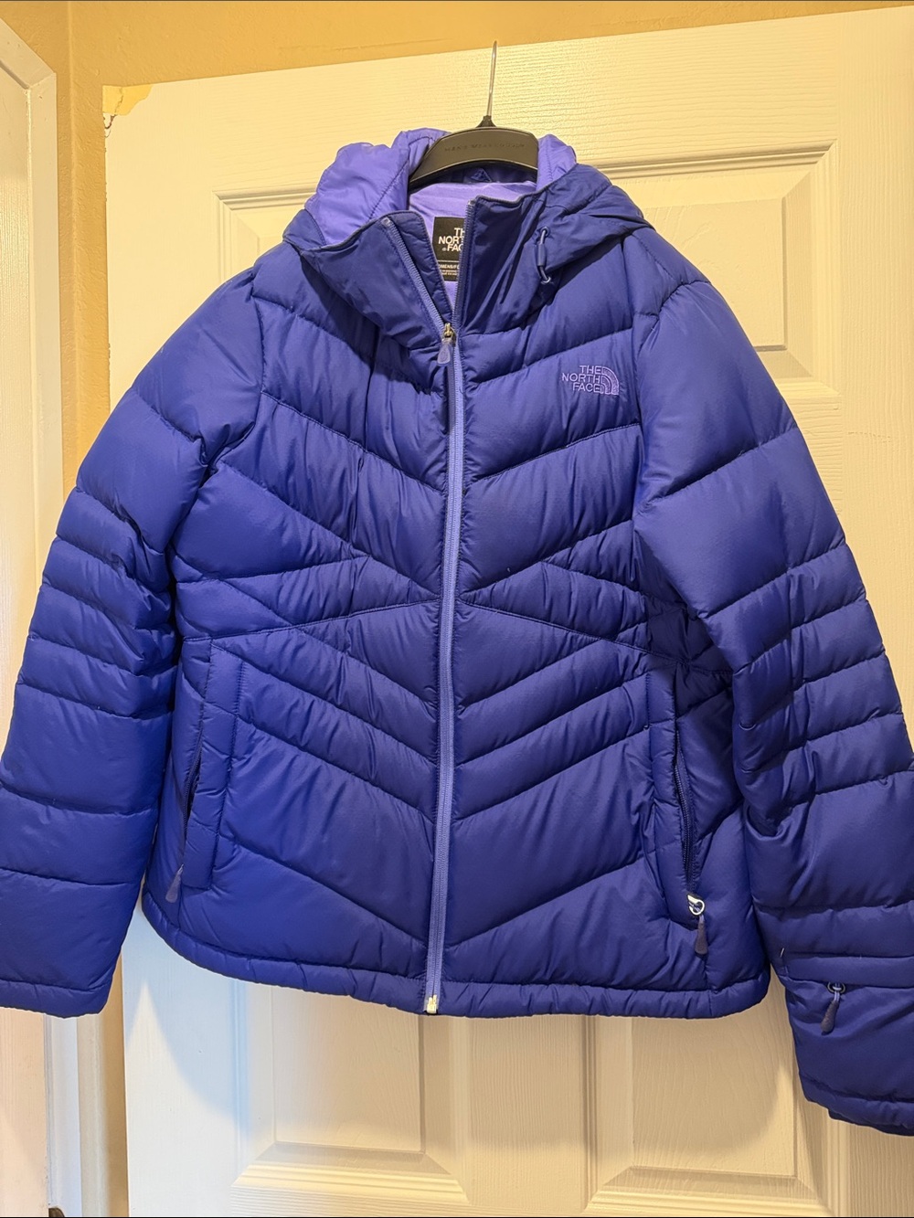 The north face puffer jacket large